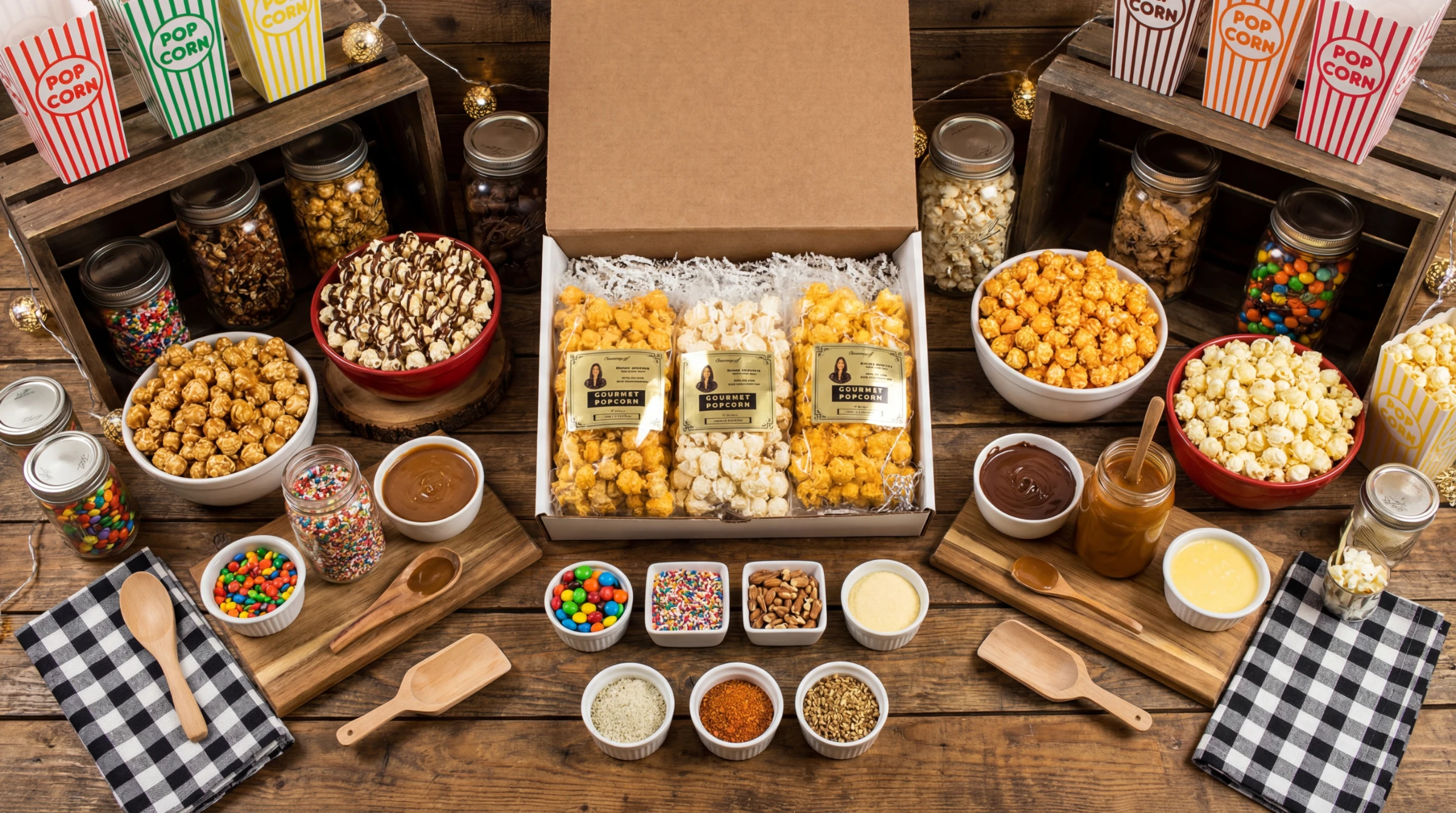 Gourmet Popcorn Trio